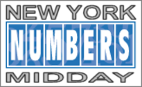 New York Numbers Midday Frequency Chart for the Latest 300 Draws