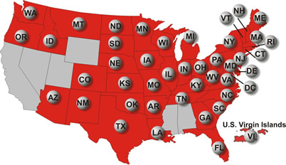 New York Powerball States