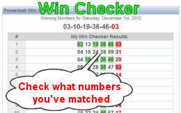New York Numbers Midday Win Checker Sample Results